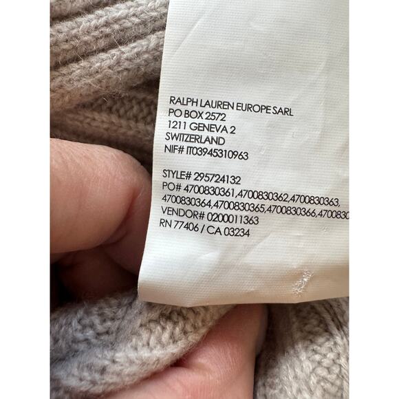 CLUB MONACO Shoshanya Cashmere self tie Sweater Size small - Picture 5 of 6